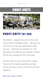 Mobile Screenshot of coast-crete.com